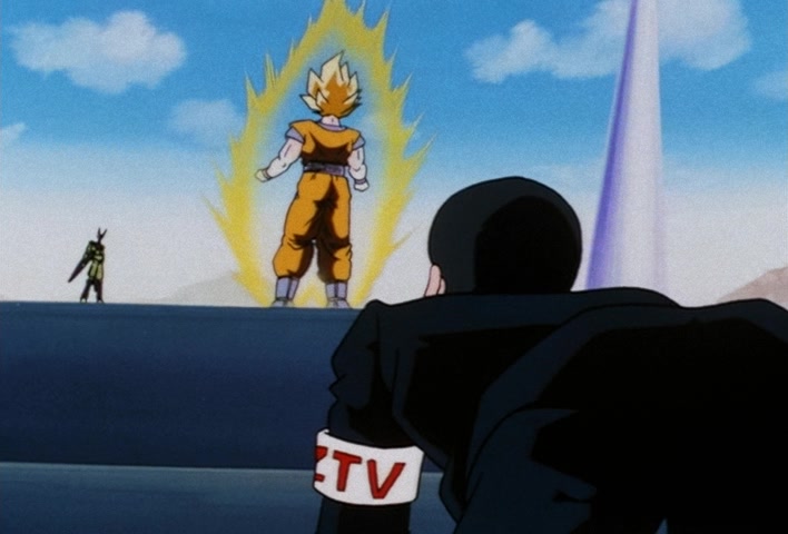 Dragon Ball Z Ep 178: A Direct Hit to the Earth!! Cell's Huge Kamehameha @ 06:05