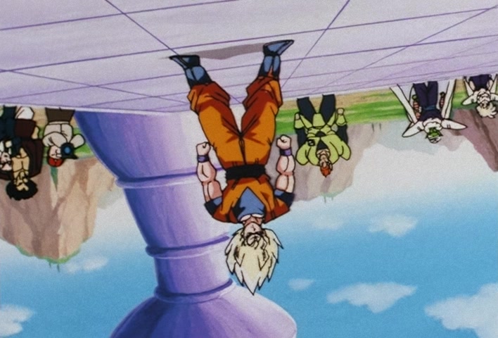 Dragon Ball Z Ep 178: A Direct Hit to the Earth!! Cell's Huge Kamehameha @ 08:56