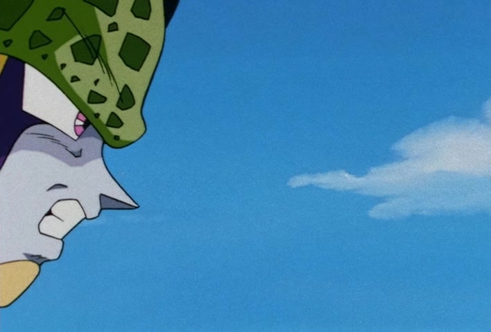 Dragon Ball Z Ep 178: A Direct Hit to the Earth!! Cell's Huge Kamehameha @ 10:19