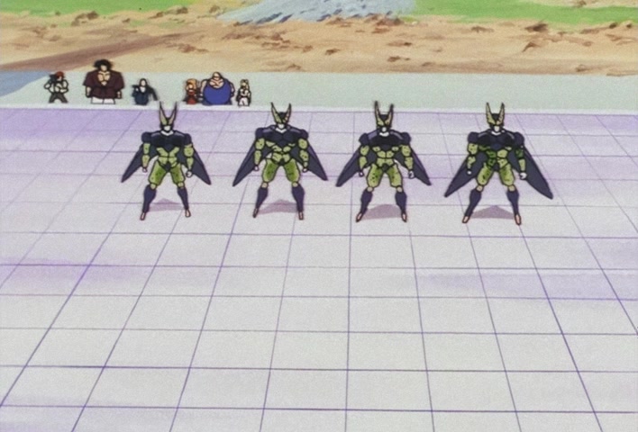 Dragon Ball Z Ep 178: A Direct Hit to the Earth!! Cell's Huge Kamehameha @ 12:32