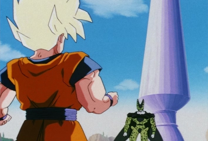 Dragon Ball Z Ep 178: A Direct Hit to the Earth!! Cell's Huge Kamehameha @ 13:22