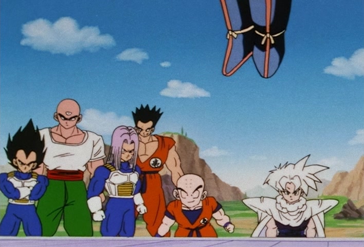 Dragon Ball Z Ep 178: A Direct Hit to the Earth!! Cell's Huge Kamehameha @ 15:57