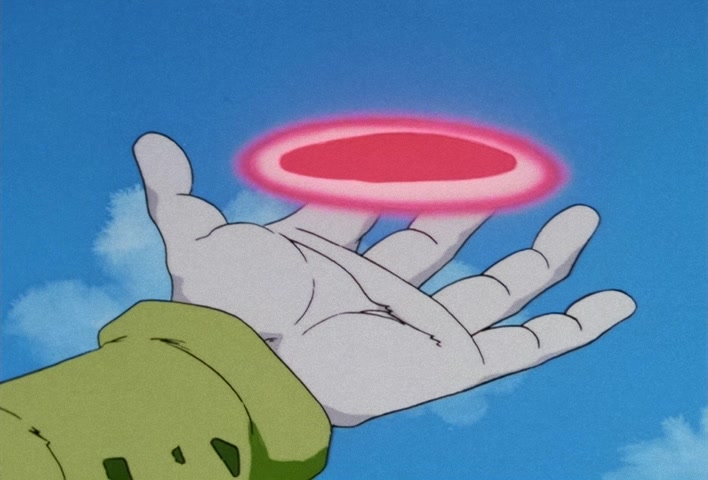Dragon Ball Z Ep 178: A Direct Hit to the Earth!! Cell's Huge Kamehameha @ 16:36