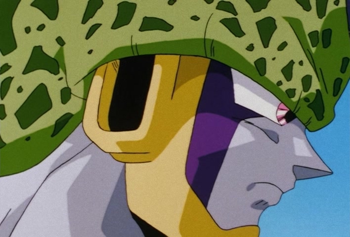 Dragon Ball Z Ep 178: A Direct Hit to the Earth!! Cell's Huge Kamehameha @ 18:15