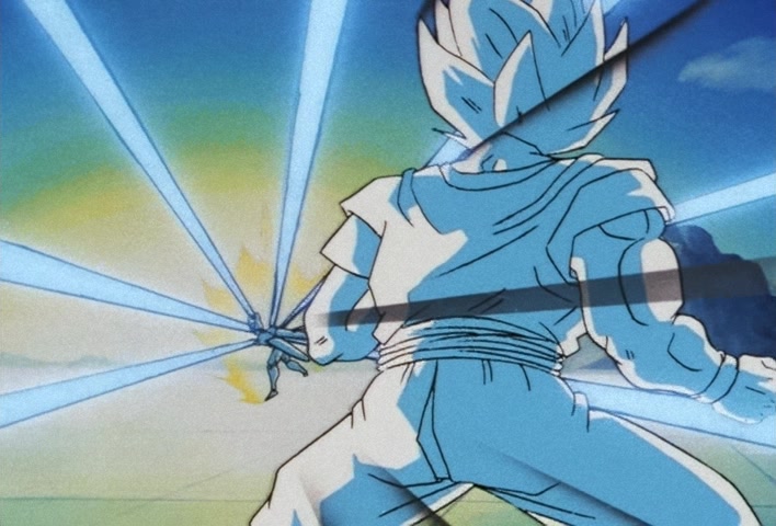 Dragon Ball Z Ep 178: A Direct Hit to the Earth!! Cell's Huge Kamehameha @ 19:22