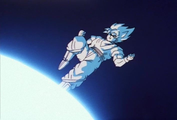 Dragon Ball Z Ep 178: A Direct Hit to the Earth!! Cell's Huge Kamehameha @ 19:44