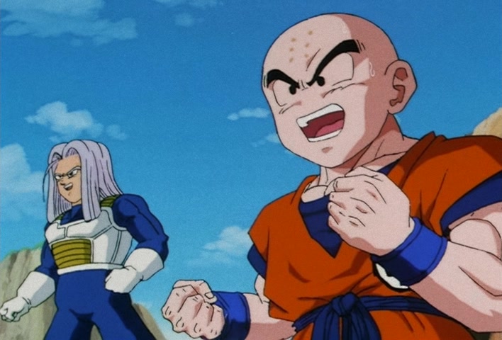 Dragon Ball Z Ep 180: The End of the Desperate Struggle!! Goku Surrenders?! @ 12:54