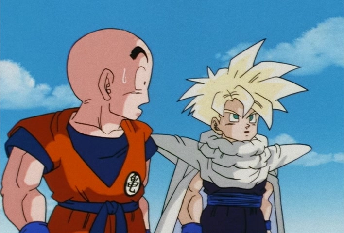 Dragon Ball Z Ep 181: Someone Who Will Succeed the Strongest… His Name is Gohan @ 10:58