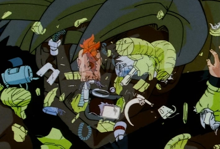 Dragon Ball Z Ep 184: The Tragedy of No. 16!! Super Gohan's Anger Explodes @ 02:45