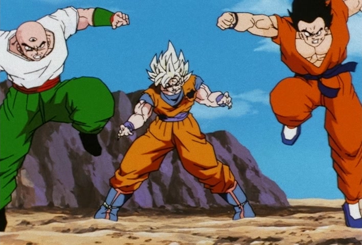 Dragon Ball Z Ep 184: The Tragedy of No. 16!! Super Gohan's Anger Explodes @ 08:12