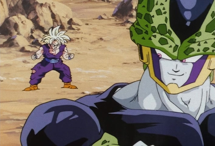 Dragon Ball Z Ep 184: The Tragedy of No. 16!! Super Gohan's Anger Explodes @ 10:08