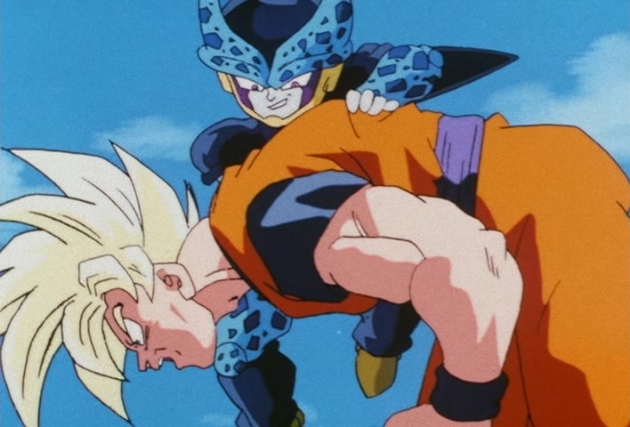 Dragon Ball Z Ep 185: Anger Exploding Into Power!! The Cell Juniors are Destroyed @ 02:12