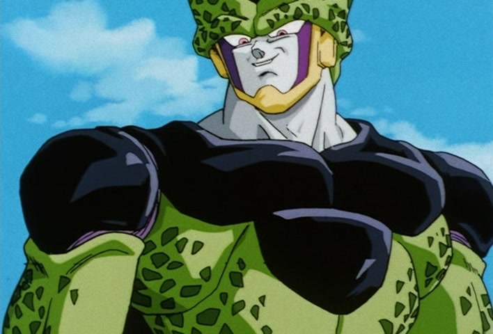 Dragon Ball Z Ep 185: Anger Exploding Into Power!! The Cell Juniors are Destroyed @ 03:30