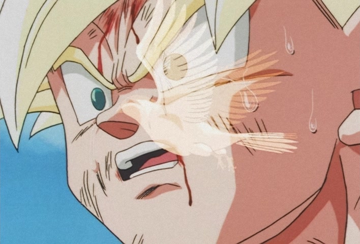 Dragon Ball Z Ep 185: Anger Exploding Into Power!! The Cell Juniors are Destroyed @ 03:46