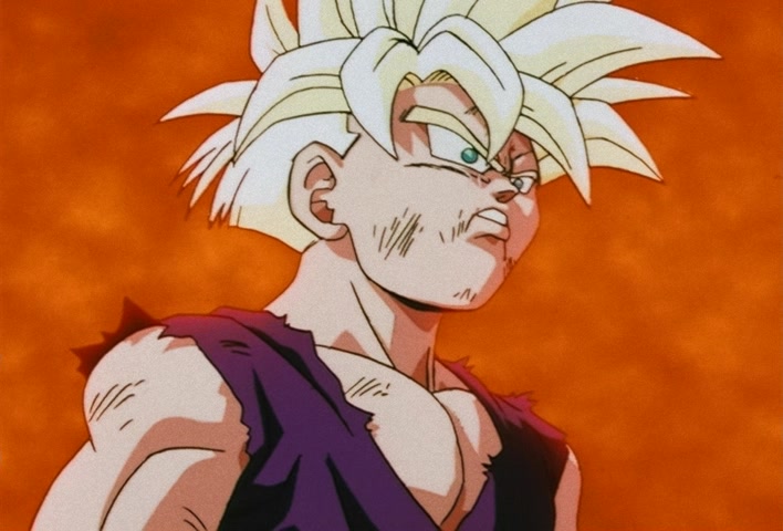 Dragon Ball Z Ep 185: Anger Exploding Into Power!! The Cell Juniors are Destroyed @ 03:57