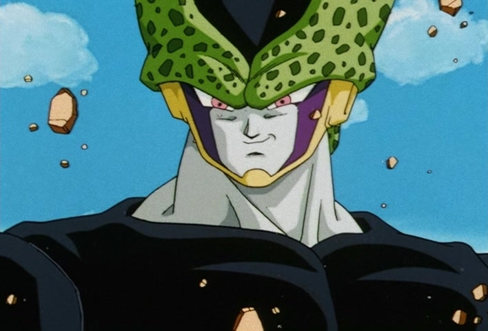 Dragon Ball Z Ep 185: Anger Exploding Into Power!! The Cell Juniors are Destroyed @ 04:31