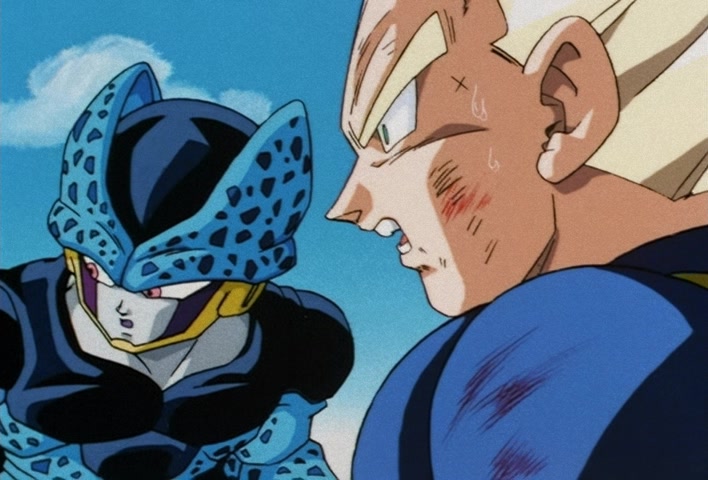 Dragon Ball Z Ep 185: Anger Exploding Into Power!! The Cell Juniors are Destroyed @ 04:36