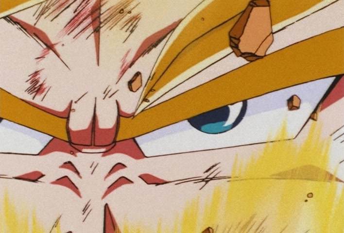 Dragon Ball Z Ep 185: Anger Exploding Into Power!! The Cell Juniors are Destroyed @ 05:04