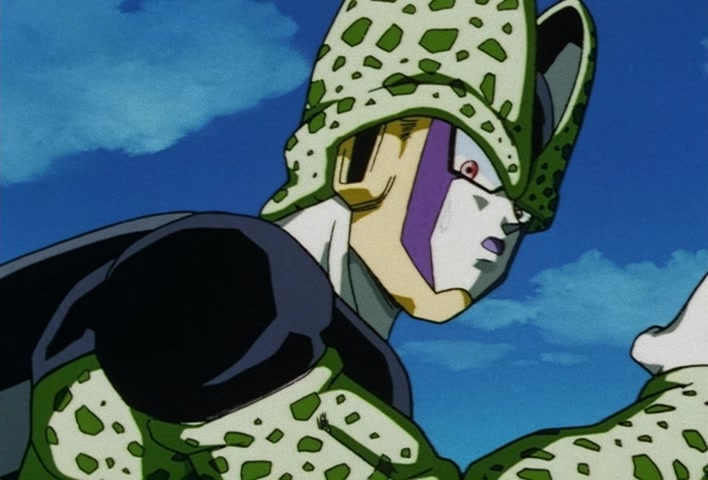 Dragon Ball Z Ep 185: Anger Exploding Into Power!! The Cell Juniors are Destroyed @ 06:44