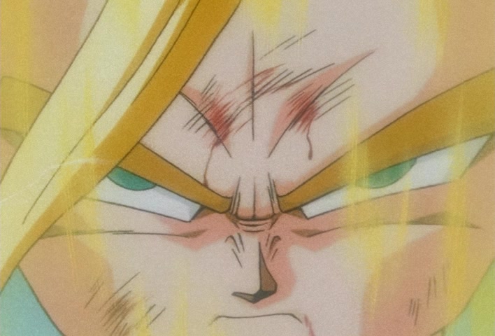 Dragon Ball Z Ep 185: Anger Exploding Into Power!! The Cell Juniors are Destroyed @ 08:18