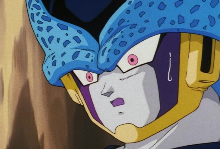 Dragon Ball Z Ep 185: Anger Exploding Into Power!! The Cell Juniors are Destroyed @ 11:48