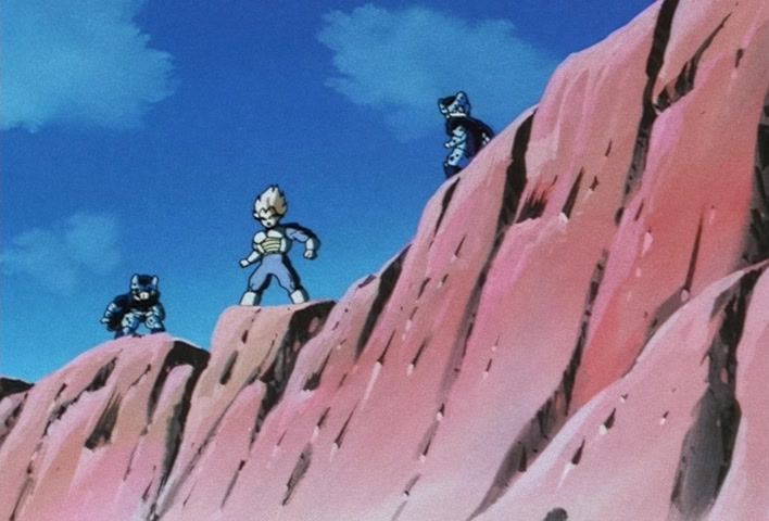 Dragon Ball Z Ep 185: Anger Exploding Into Power!! The Cell Juniors are Destroyed @ 12:00