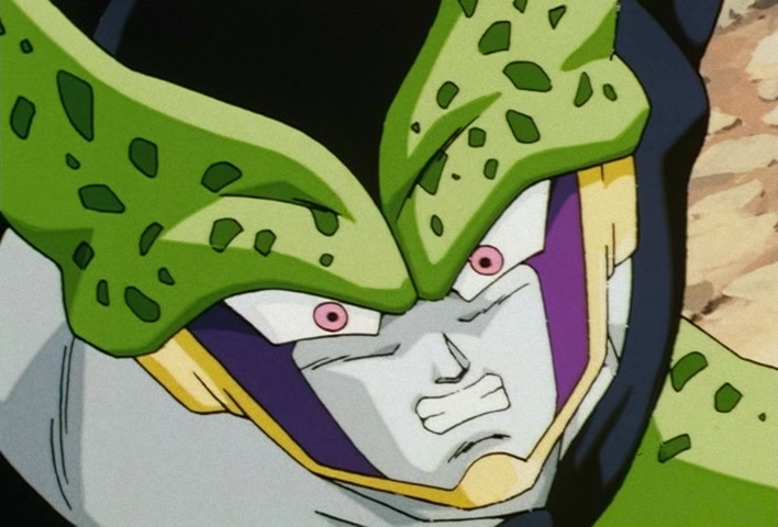 Dragon Ball Z Ep 185: Anger Exploding Into Power!! The Cell Juniors are Destroyed @ 12:49