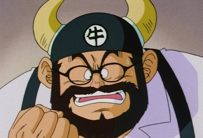 Dragon Ball Z Ep 185: Anger Exploding Into Power!! The Cell Juniors are Destroyed @ 13:45