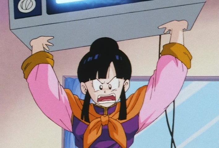 Dragon Ball Z Ep 185: Anger Exploding Into Power!! The Cell Juniors are Destroyed @ 14:18
