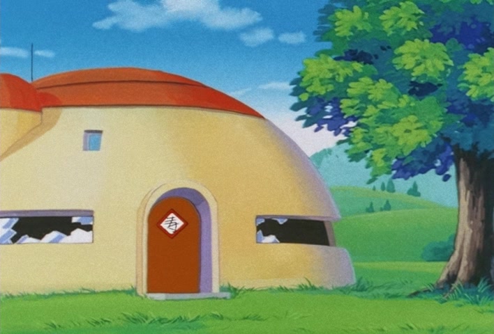 Dragon Ball Z Ep 185: Anger Exploding Into Power!! The Cell Juniors are Destroyed @ 14:35