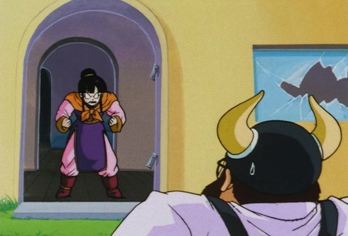Dragon Ball Z Ep 185: Anger Exploding Into Power!! The Cell Juniors are Destroyed @ 14:40