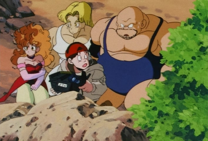 Dragon Ball Z Ep 185: Anger Exploding Into Power!! The Cell Juniors are Destroyed @ 15:58
