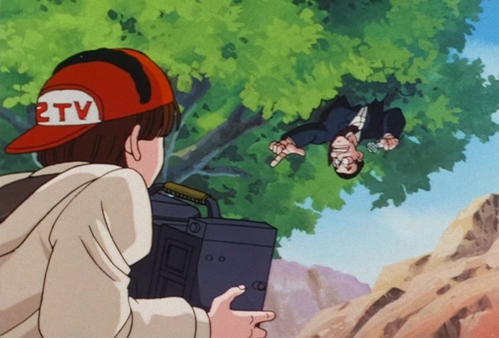 Dragon Ball Z Ep 185: Anger Exploding Into Power!! The Cell Juniors are Destroyed @ 16:03