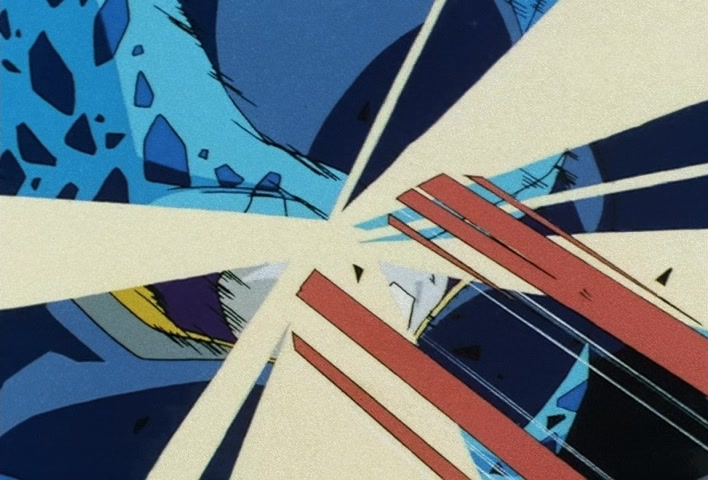 Dragon Ball Z Ep 185: Anger Exploding Into Power!! The Cell Juniors are Destroyed @ 16:31
