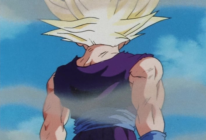 Dragon Ball Z Ep 185: Anger Exploding Into Power!! The Cell Juniors are Destroyed @ 18:16