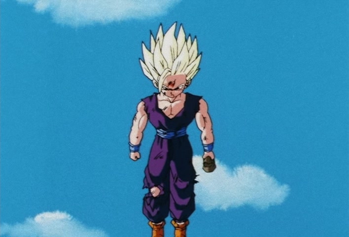 Dragon Ball Z Ep 185: Anger Exploding Into Power!! The Cell Juniors are Destroyed @ 18:33