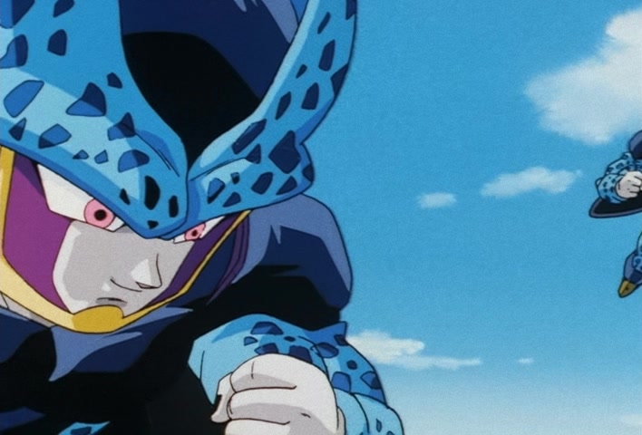 Dragon Ball Z Ep 185: Anger Exploding Into Power!! The Cell Juniors are Destroyed @ 19:17