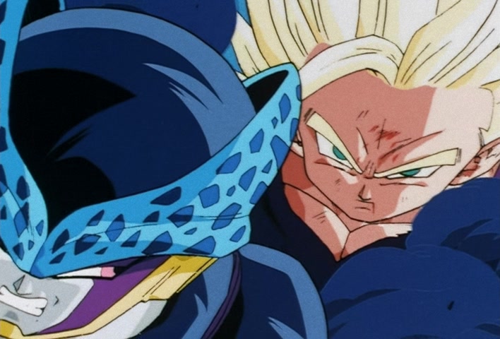 Dragon Ball Z Ep 185: Anger Exploding Into Power!! The Cell Juniors are Destroyed @ 19:45