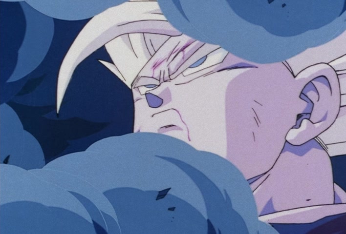 Dragon Ball Z Ep 185: Anger Exploding Into Power!! The Cell Juniors are Destroyed @ 19:56
