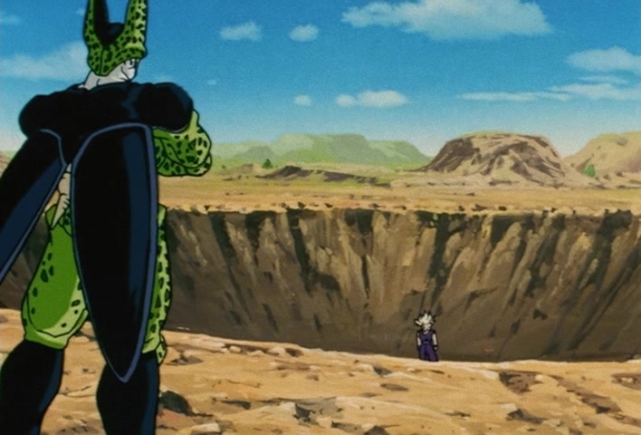 Dragon Ball Z Ep 185: Anger Exploding Into Power!! The Cell Juniors are Destroyed @ 20:46