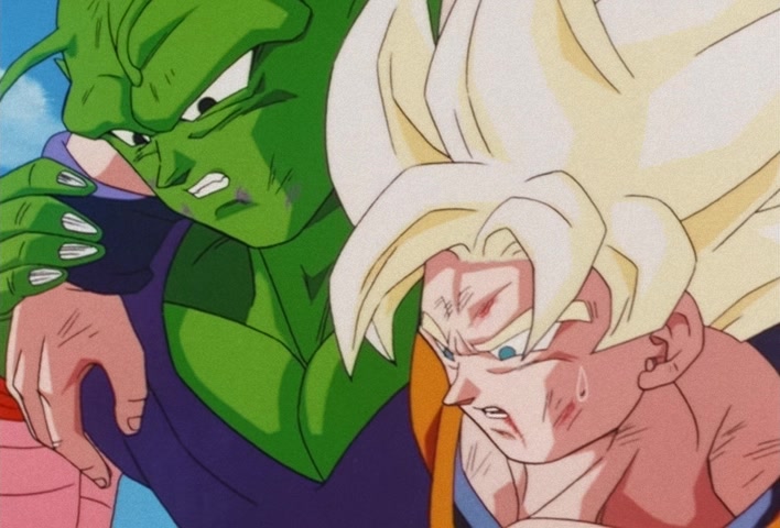 Dragon Ball Z Ep 185: Anger Exploding Into Power!! The Cell Juniors are Destroyed @ 21:08