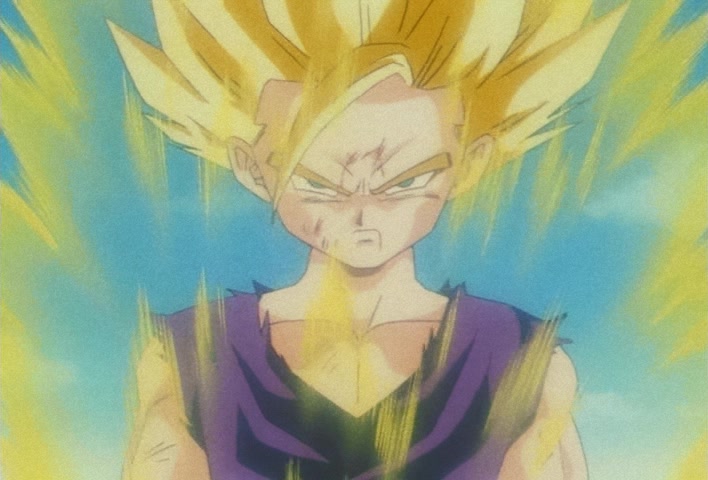 Dragon Ball Z Ep 185: Anger Exploding Into Power!! The Cell Juniors are Destroyed @ 21:36