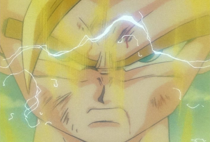 Dragon Ball Z Ep 185: Anger Exploding Into Power!! The Cell Juniors are Destroyed @ 21:41