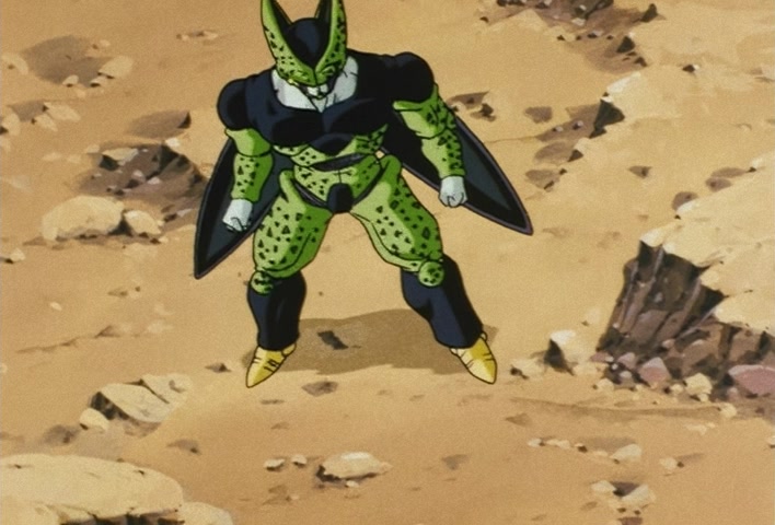 Dragon Ball Z Ep 185: Anger Exploding Into Power!! The Cell Juniors are Destroyed @ 21:47