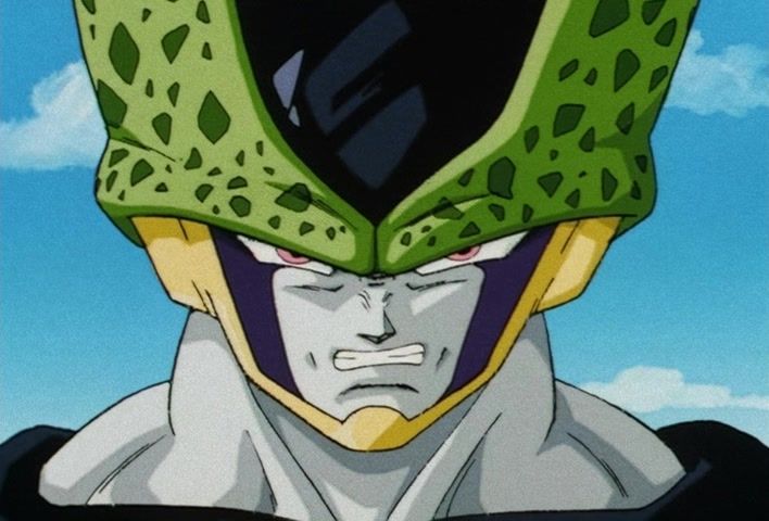 Dragon Ball Z Ep 185: Anger Exploding Into Power!! The Cell Juniors are Destroyed @ 22:20