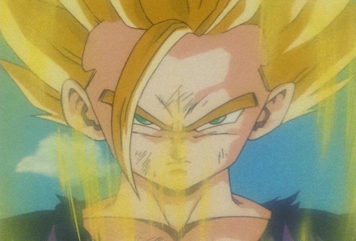 Dragon Ball Z Ep 185: Anger Exploding Into Power!! The Cell Juniors are Destroyed @ 22:31