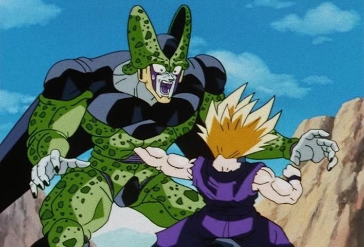 Dragon Ball Z Ep 187: Cell's Disaster!! The Destruction of His Perfect Body @ 02:51
