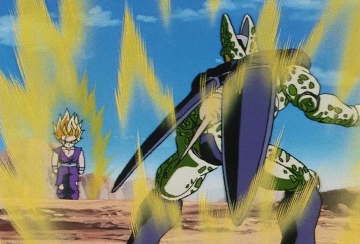 Dragon Ball Z Ep 187: Cell's Disaster!! The Destruction of His Perfect Body @ 04:19