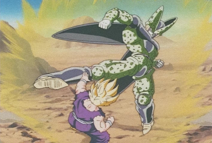 Dragon Ball Z Ep 187: Cell's Disaster!! The Destruction of His Perfect Body @ 05:15