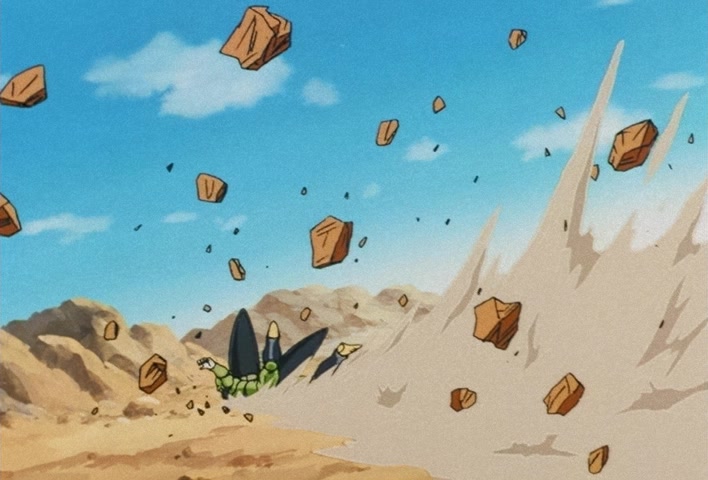 Dragon Ball Z Ep 187: Cell's Disaster!! The Destruction of His Perfect Body @ 05:26